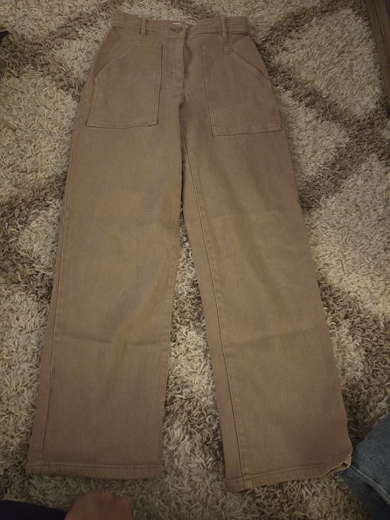 Wilfred Denim - Wilfred Women's Corduroy Wide-Leg Jeans in Tan